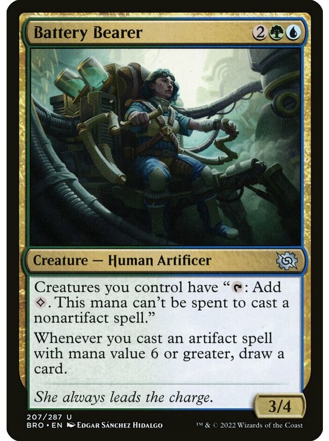 Battery Bearer