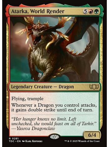 Atarka, World Render