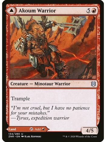 Akoum Warrior // Akoum Teeth