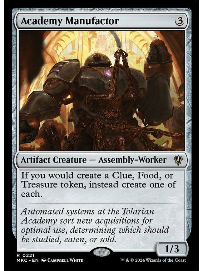 Academy Manufactor