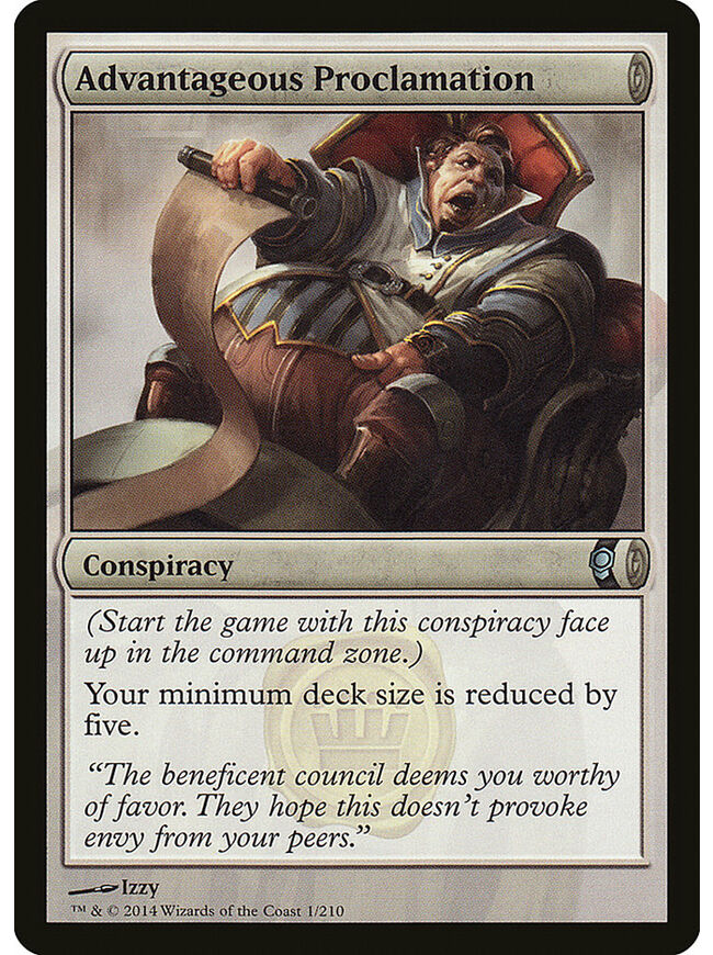 Advantageous Proclamation