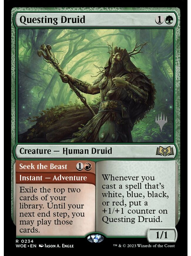 Questing Druid // Seek the Beast