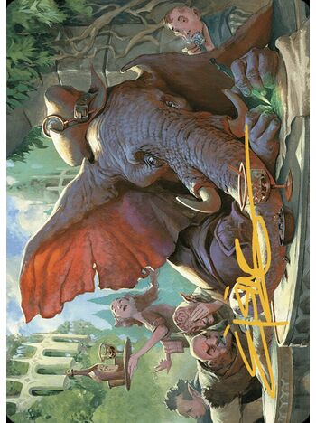 Loxodon Eavesdropper // Loxodon Eavesdropper (Art Series)