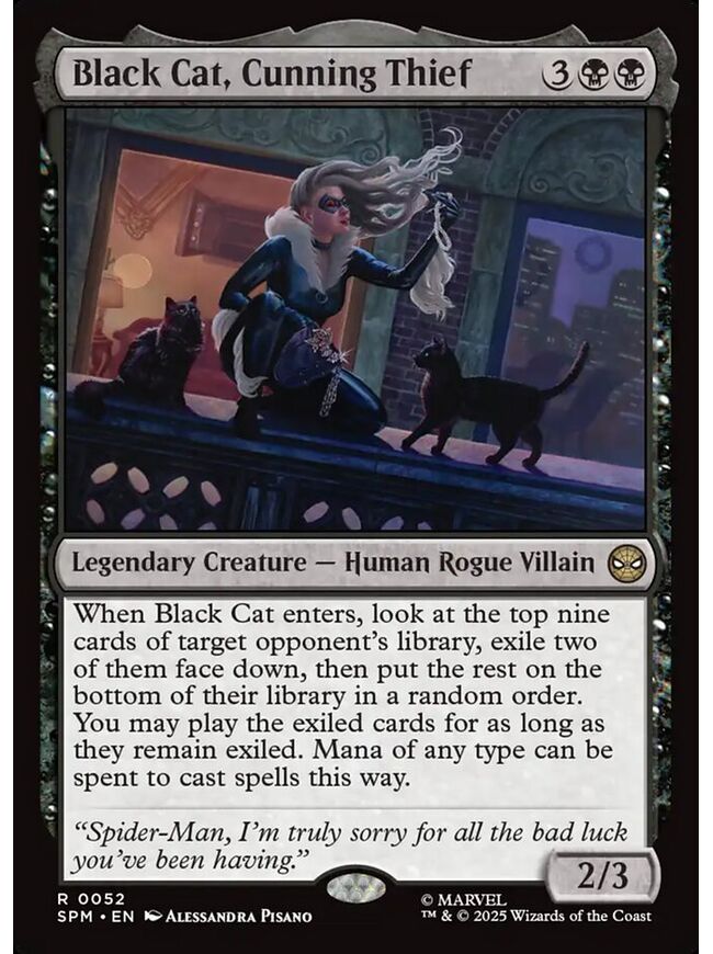 Black Cat, Cunning Thief