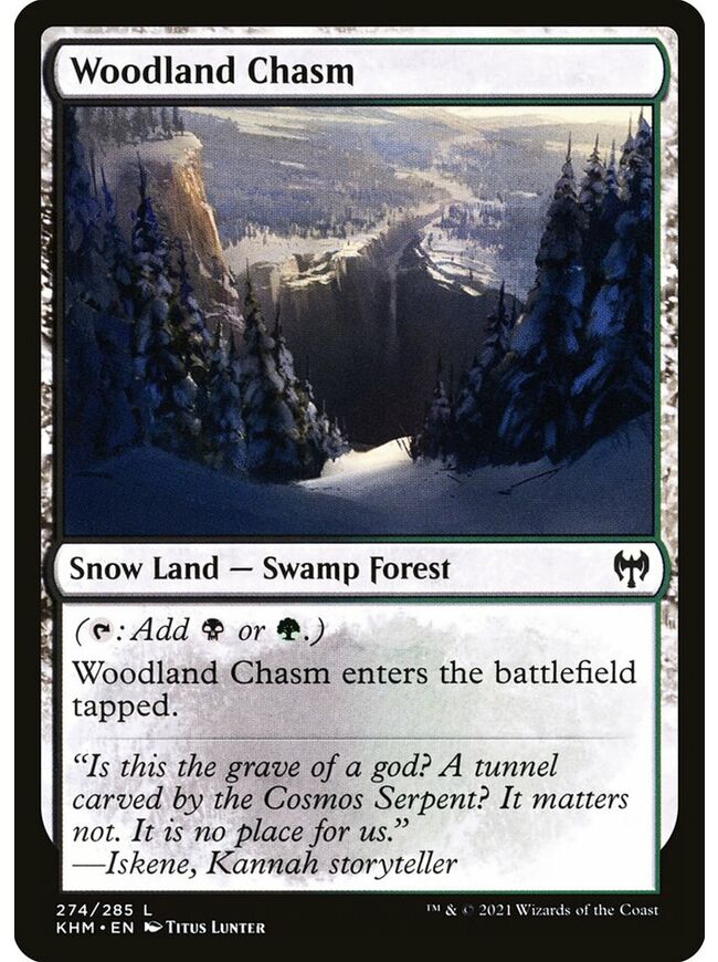 Woodland Chasm