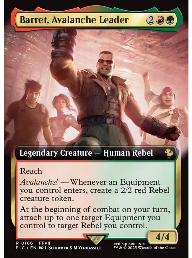 Barret, Avalanche Leader