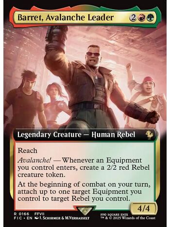 Barret, Avalanche Leader