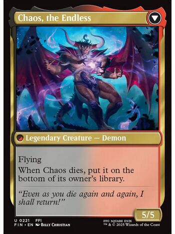 Garland, Knight of Cornelia // Chaos, the Endless