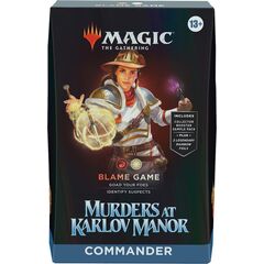 Murders at Karlov Manor Commander Deck - Blame Game