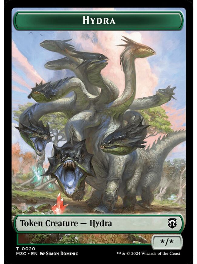 Hydra Token (*/*) (Green)
