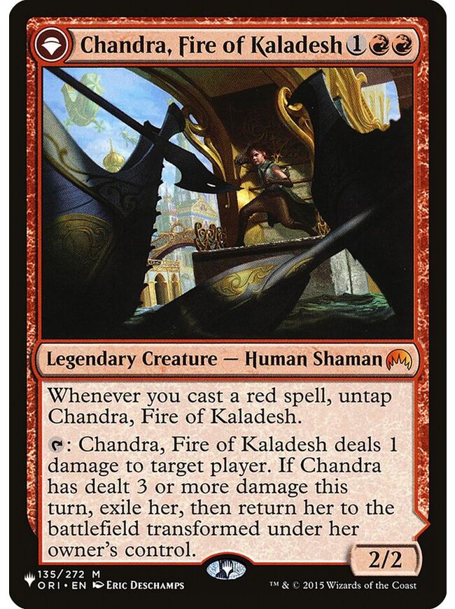 Chandra, Fire of Kaladesh // Chandra, Roaring Flame