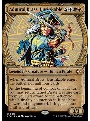 Admiral Brass, Unsinkable