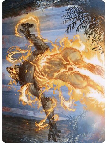 Burn the Accursed // Burn the Accursed (Art Series)