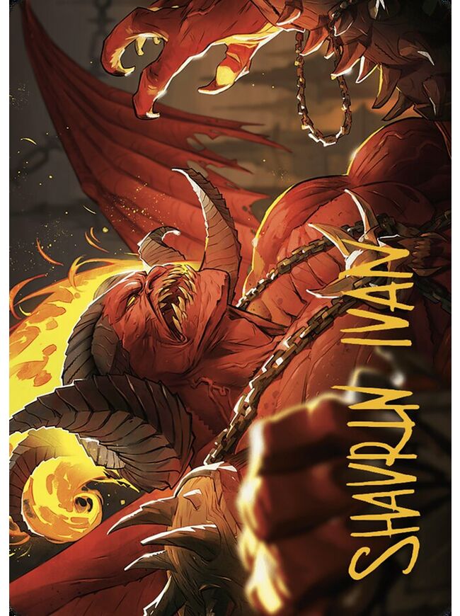Rakdos, Patron of Chaos // Rakdos, Patron of Chaos (Art Series)