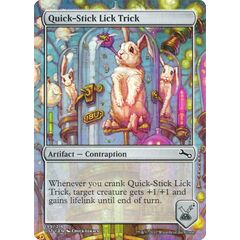 Quick-Stick Lick Trick