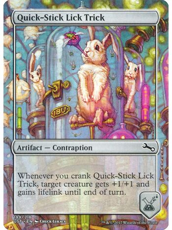 Quick-Stick Lick Trick
