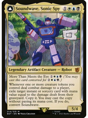 Soundwave, Sonic Spy // Soundwave, Superior Captain