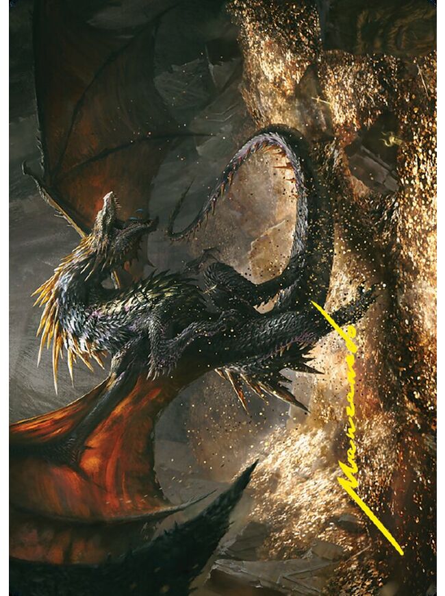Cavern-Hoard Dragon // Cavern-Hoard Dragon (Art Series)