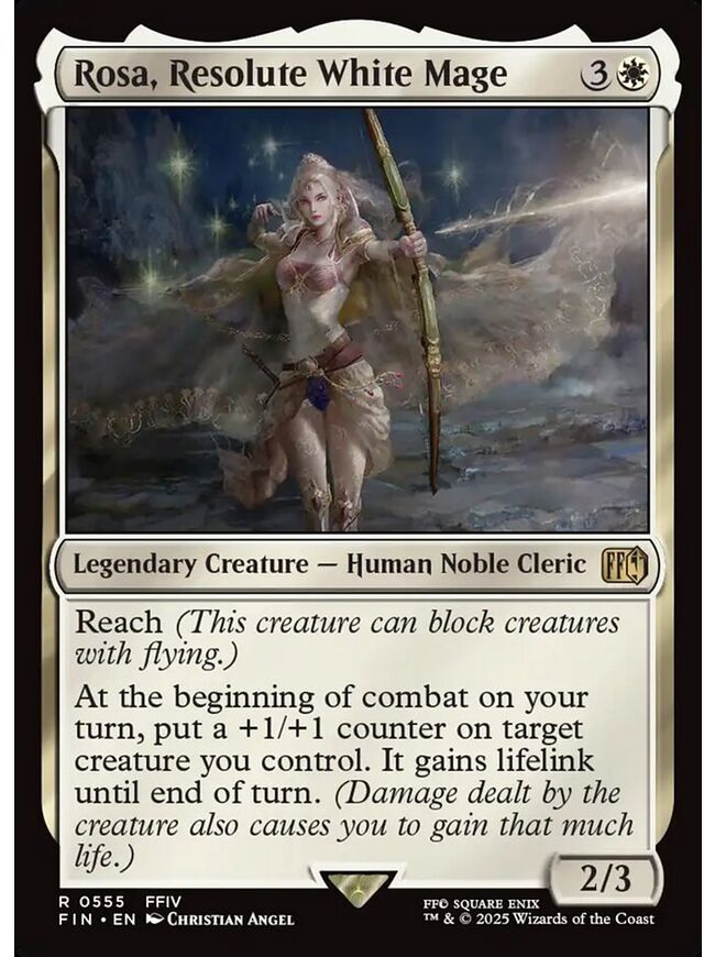 Rosa, Resolute White Mage