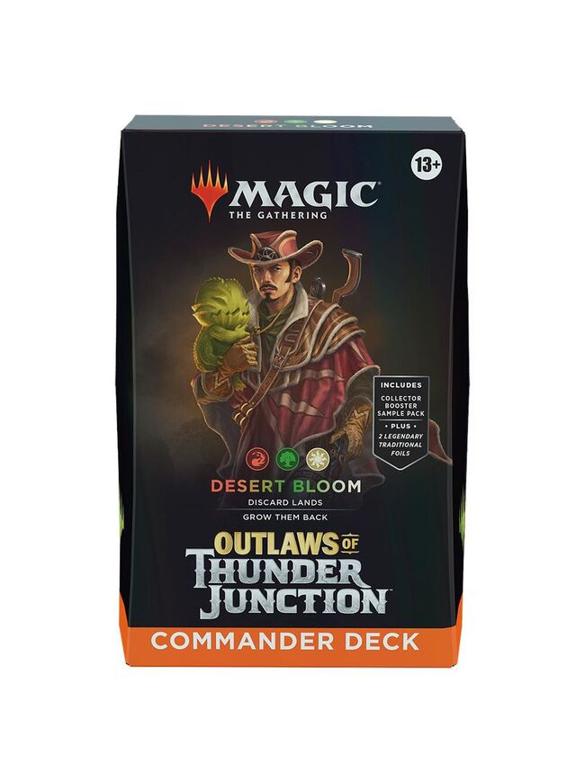 Outlaws of Thunder Junction Commander Deck - Desert Bloom