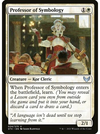Professor of Symbology