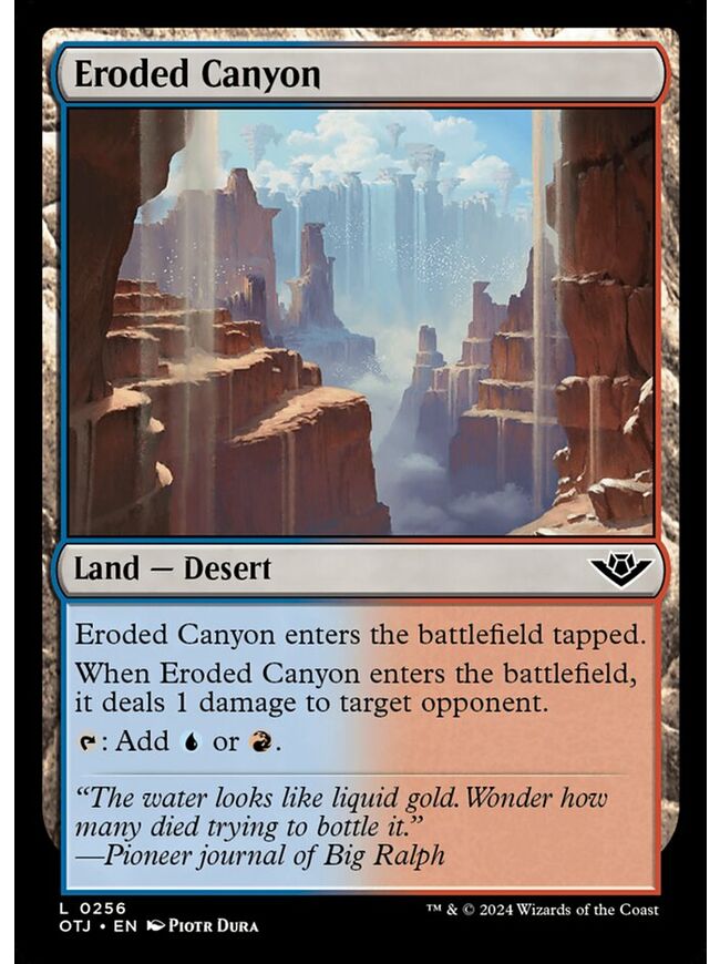 Eroded Canyon