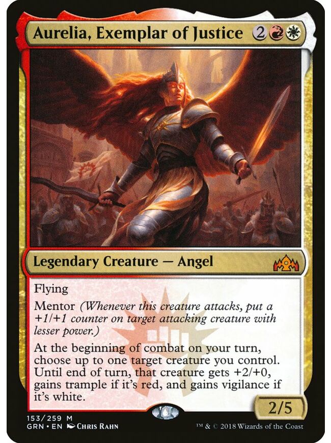 Aurelia, Exemplar of Justice