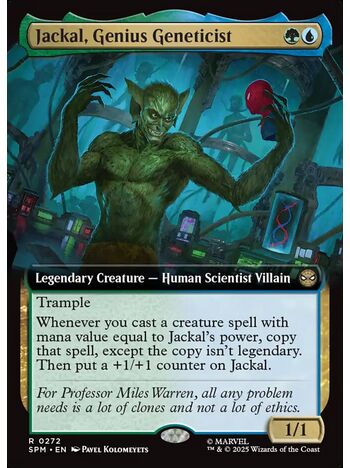 Jackal, Genius Geneticist