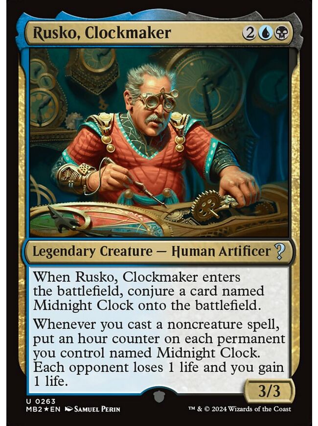 Rusko, Clockmaker