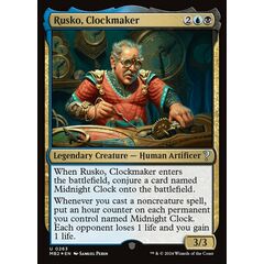 Rusko, Clockmaker