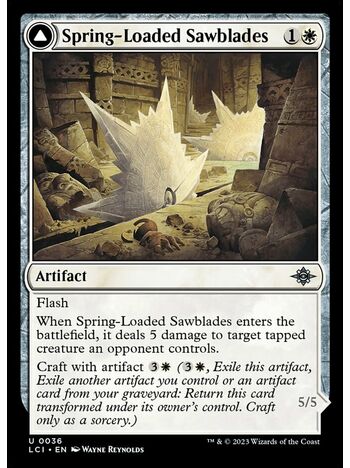 Spring-Loaded Sawblades // Bladewheel Chariot