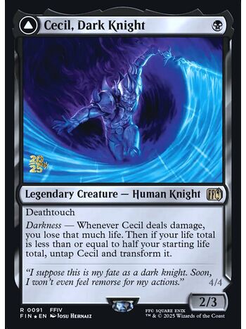 Cecil, Dark Knight // Cecil, Redeemed Paladin
