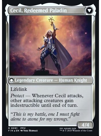 Cecil, Dark Knight // Cecil, Redeemed Paladin