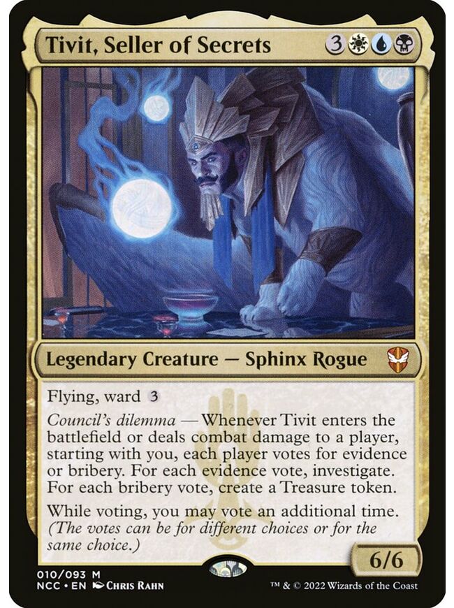 Tivit, Seller of Secrets