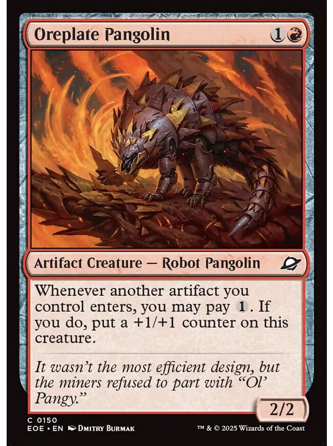 Oreplate Pangolin
