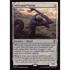 Anticausal Vestige
