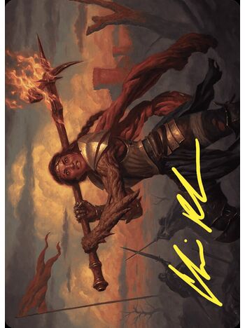 Imodane, the Pyrohammer // Imodane, the Pyrohammer (Art Series)