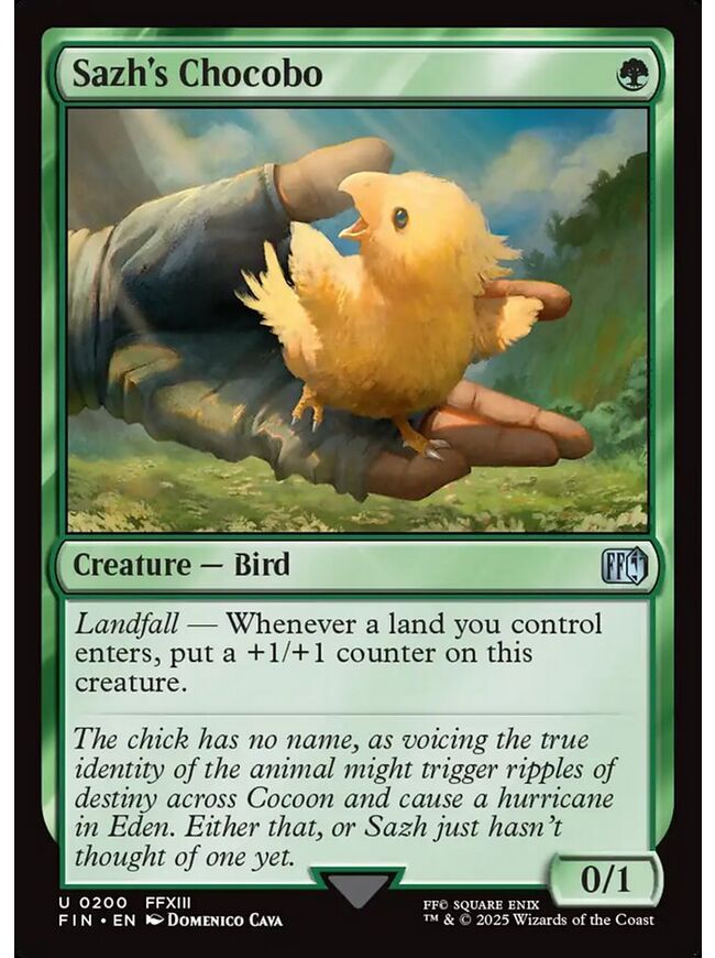 Sazh's Chocobo