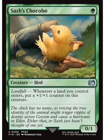 Sazh's Chocobo