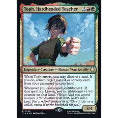 Toph, Hardheaded Teacher