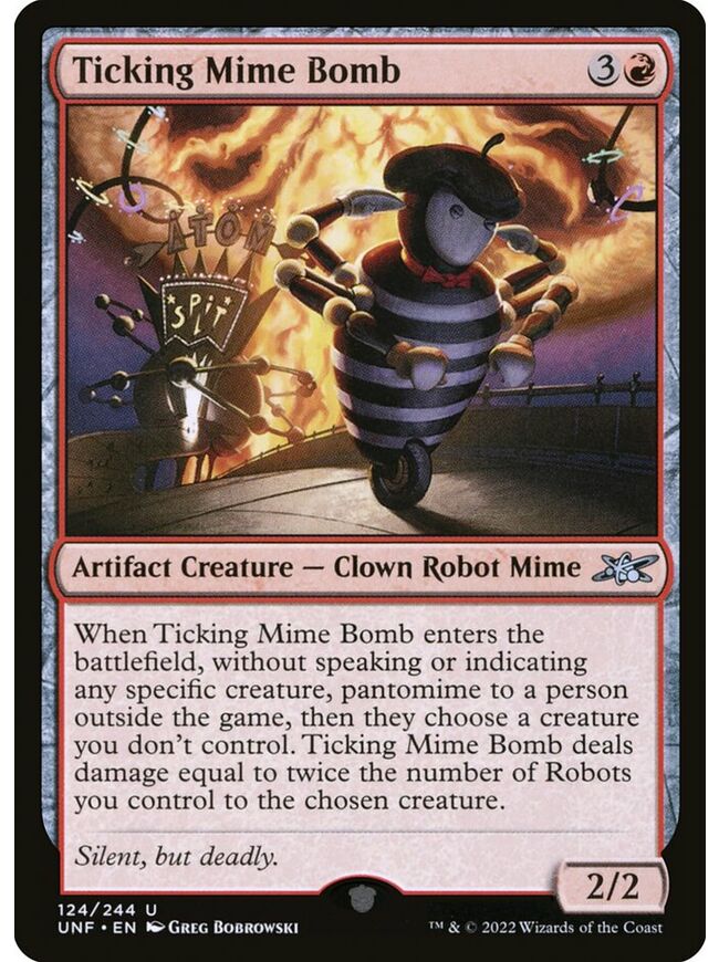 Ticking Mime Bomb