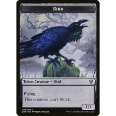 Bird Token (1/1) (Flying) (Black)