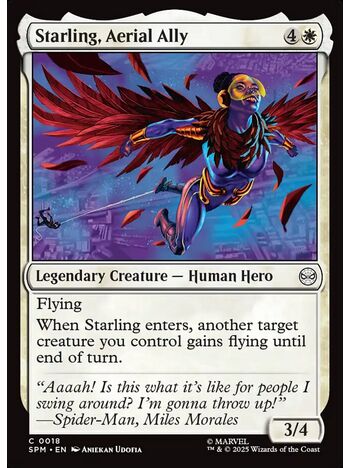 Starling, Aerial Ally