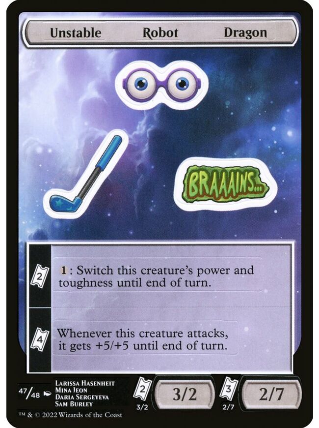 Unstable Robot Dragon