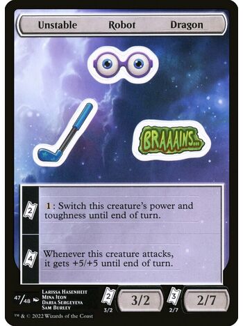 Unstable Robot Dragon