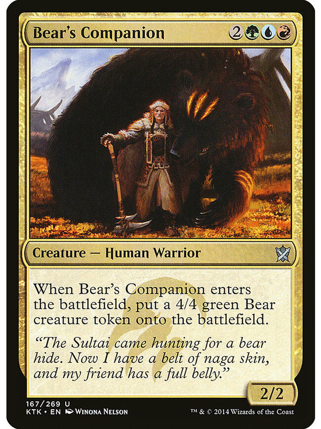 Bear's Companion