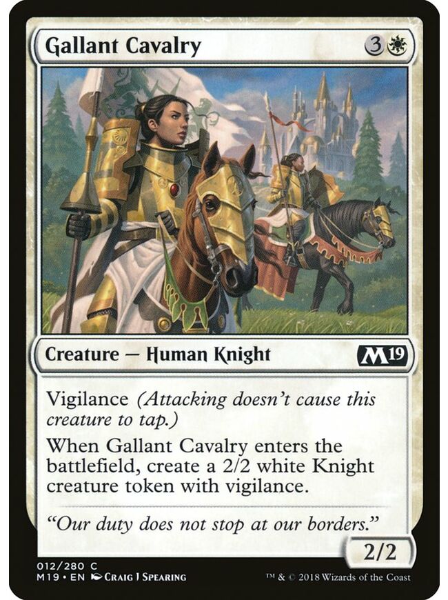 Gallant Cavalry