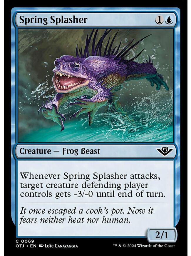 Spring Splasher