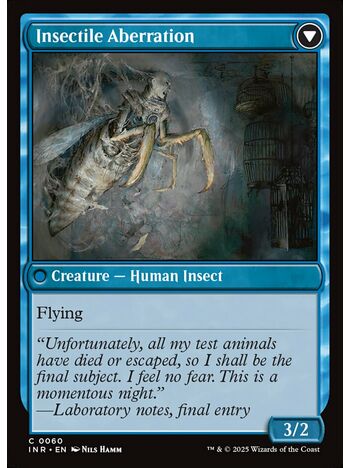 Delver of Secrets // Insectile Aberration
