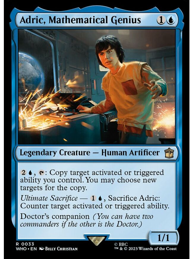 Adric, Mathematical Genius